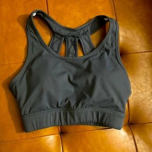 NVGTN dark gray, high compact, extra small sports bra